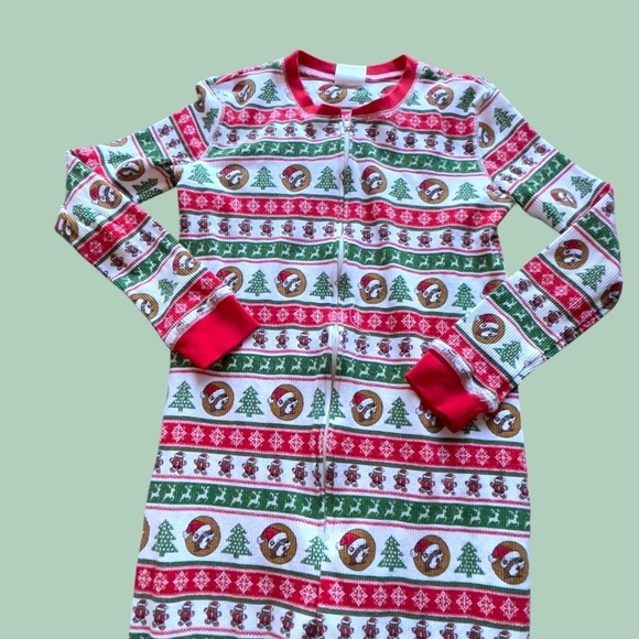 Buc-ee's Striped Christmas Onesie Youth Large - Picture 4 of 12